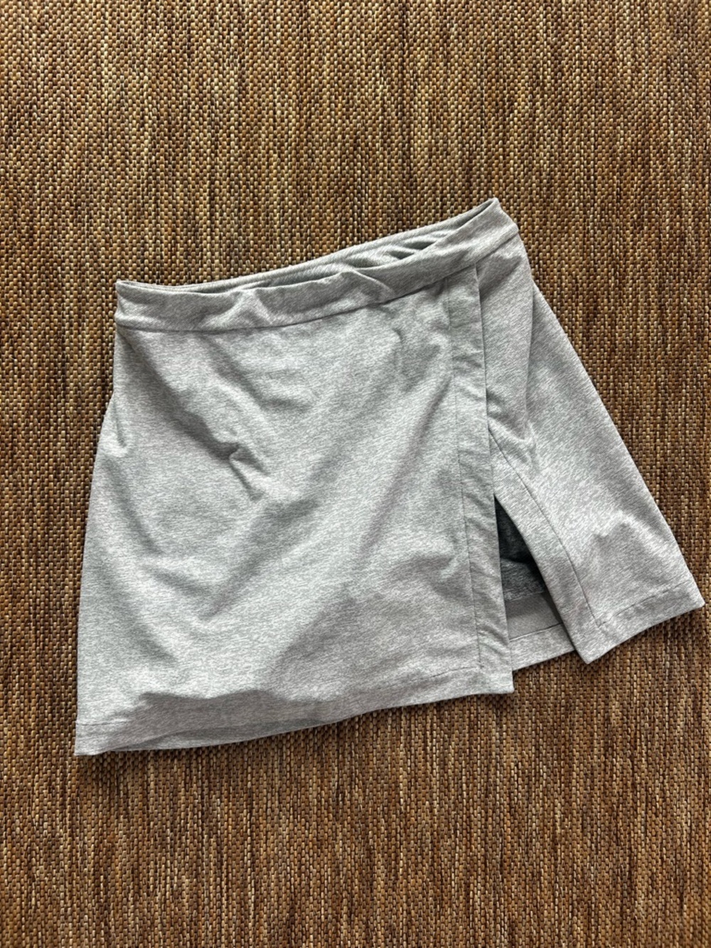 Outdoor voices skort in heather gray | size small